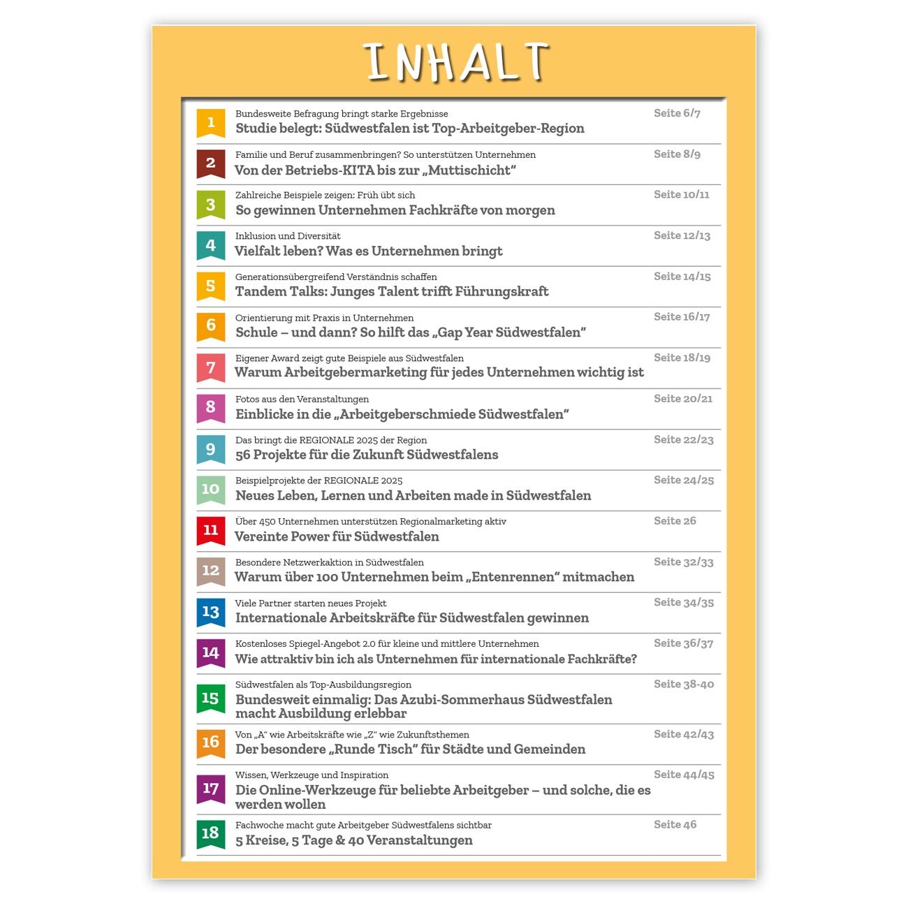 Magazin "Wir in Südwestfalen" 2026 – Bild 2